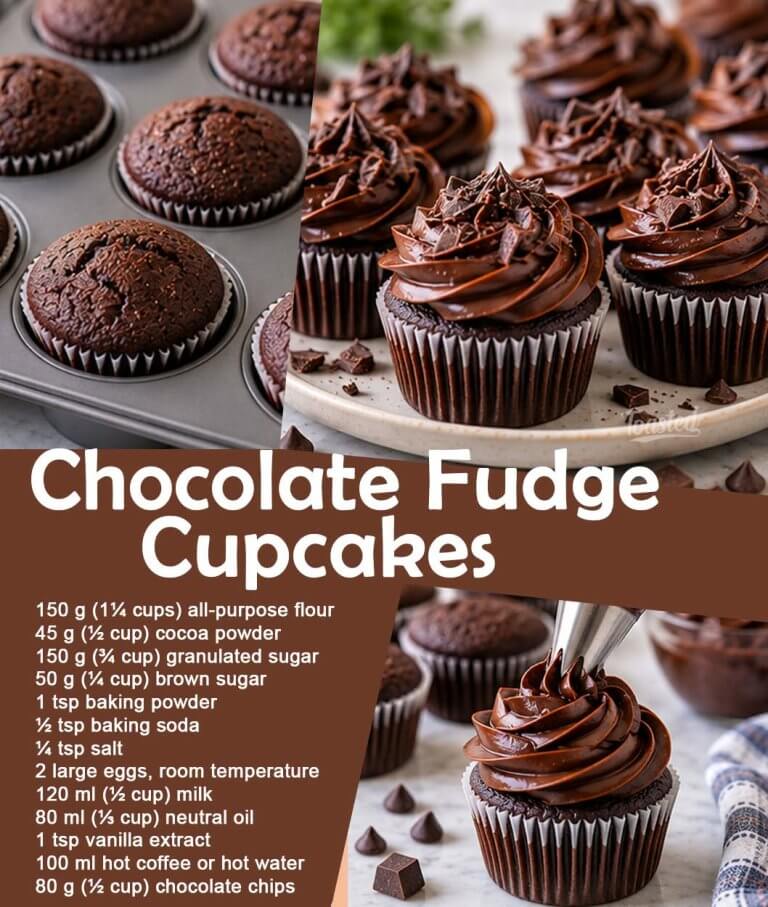 Chocolate Fudge Cupcakes