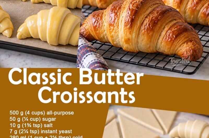 Classic Butter Croissants